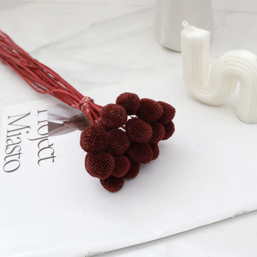 Billy Buttons - Red Wine